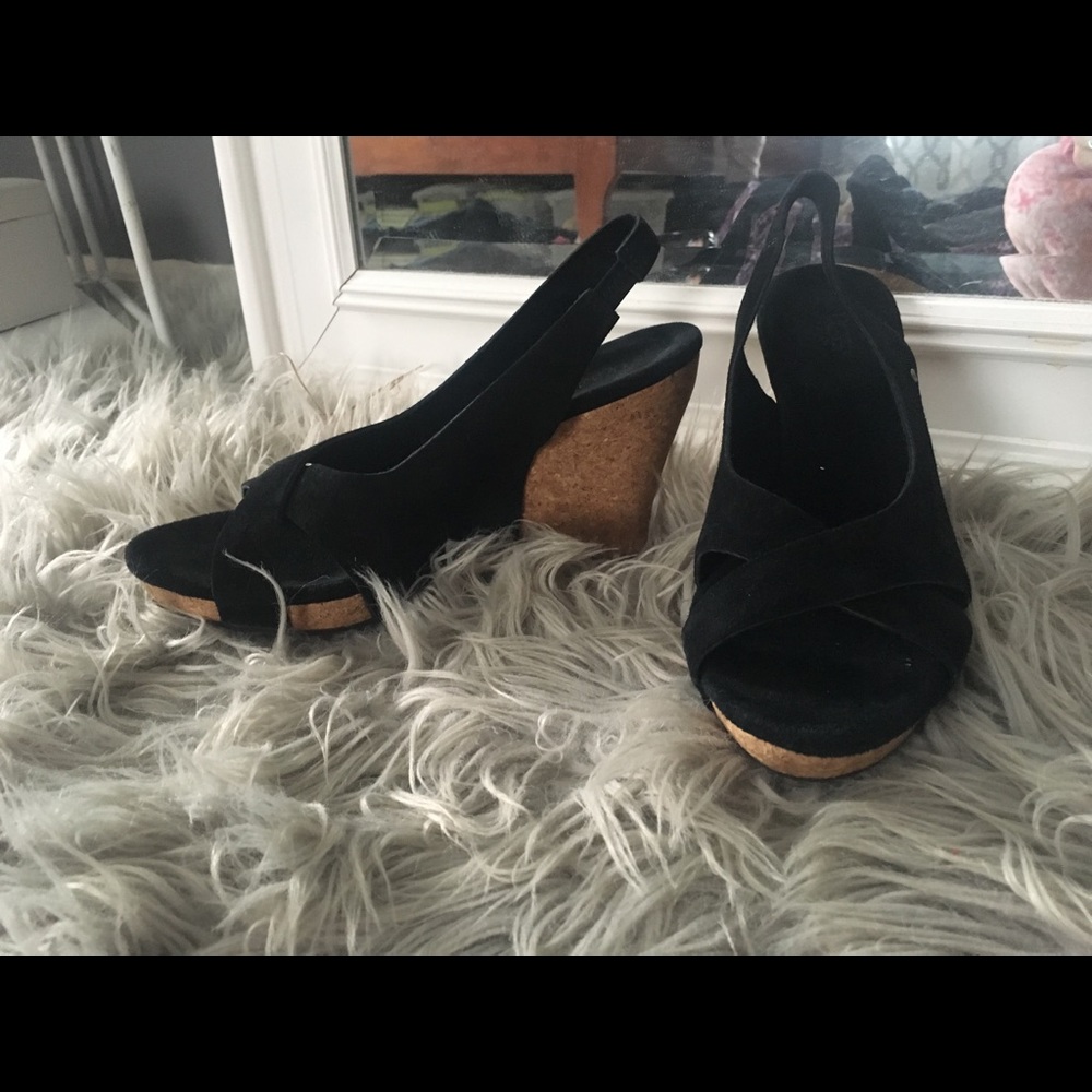 Ugg Suede Wedges